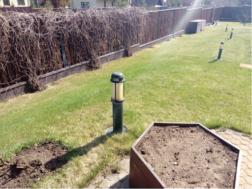 Освещение участка